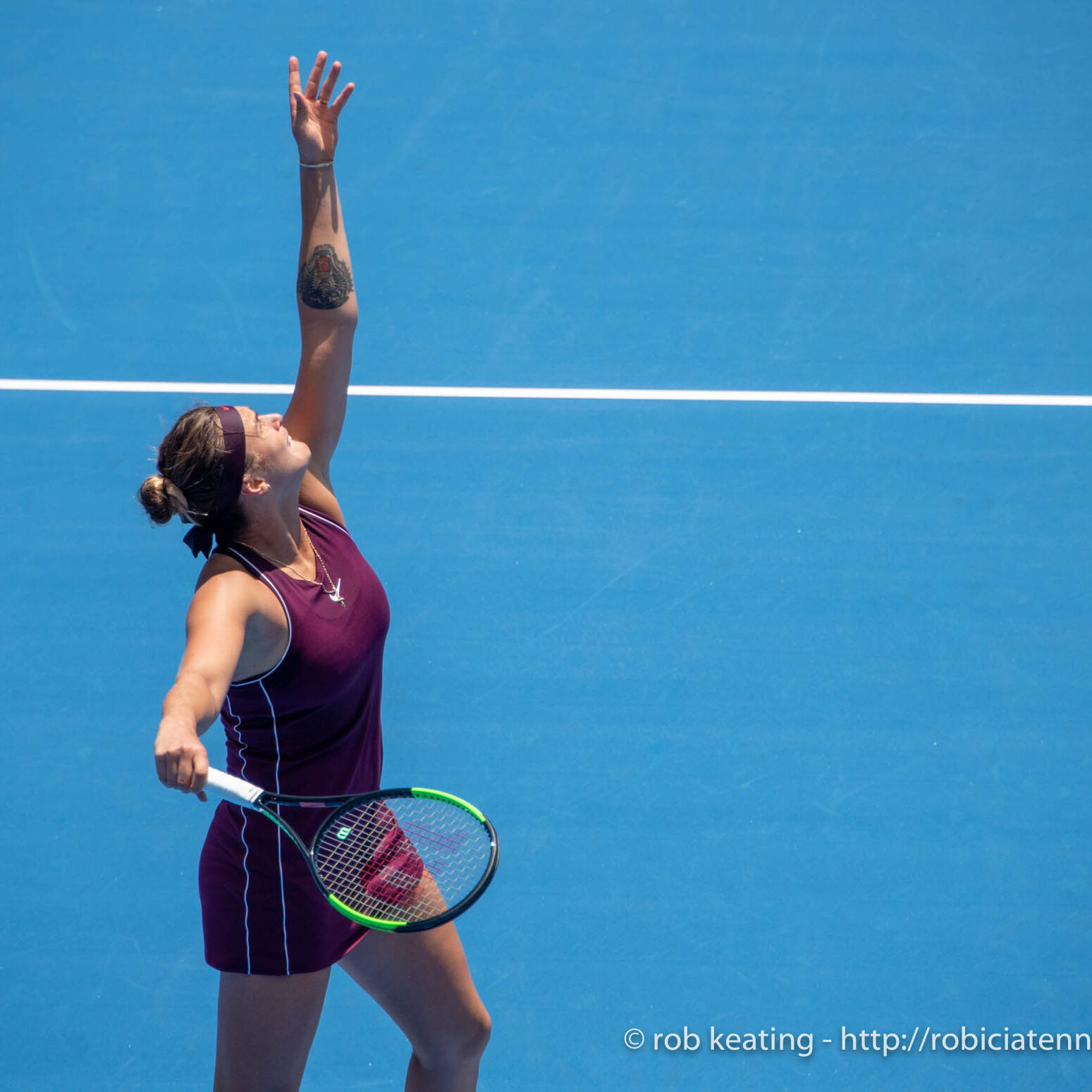 Sabalenka wins the Grand slam two times in a row.