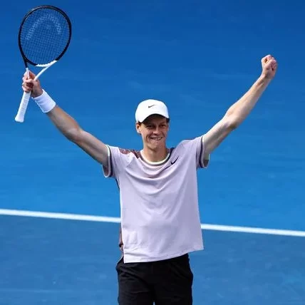 Sinner wins Australian Open for the first time.